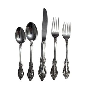 Silver Artistry By Community Silverplate Flatware 1 Place Setting Of 5 Pieces